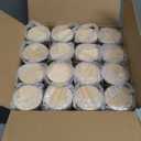 Thick Candle Jars for Making Candles 16 Pcs, 7 OZ Empty Jars with Wood Lids for Candle Making, Sample Container, Frosted White