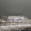 CHAMPLANT Area Rug 9x12 Washable Brown Vintage Traditional Mat Distressed Indoor Foldable Thin Retro Accent Floral Non Slip Carpet for Living Room Dining Room Office