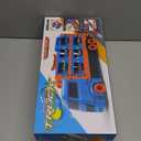 Kiddiworld Race Track Truck Toys for 2-4 Year Old Boys Birthday Gifts: 65 Inch Folded Transport Carrier Trucks for Kids Age 3-5, Racing Cars Toy Easter Gifts for Toddlers