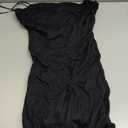 LILLUSORY Women's Mini Sexy Bodycon Dress 2025 Summer Going Out Short Backless Party Club Dresses Beach Vacation Outfits (Large, Black)