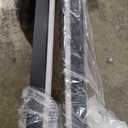 2 Pack 56.3inch Motion Sensor Long Outdoor Wall Lights 45W Black 3000K Warm White Motion Porch Lights IP65 Waterproof Exterior Wall Light Fixtures for Garage Patio Porch