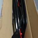 Universal Front Bumper Lip Chin Spoiler Splitter Diffuser Guard Wing Protector Trim Car Body Kit with Adjustable Support Splitter (Matching - Support rod:11-13, Red#2)