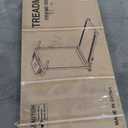 Treadmills for Home Walking Pad - Foldable Treadmill Under Desk with Handle Bar 0.6-6.2 MPH Portable Folding Pads Compact Running Machine