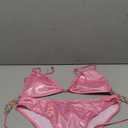 Swim EVENT 2pcs/Set Sparkly Crystal Decorated Bikini Summer, Size XL