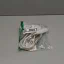 EP 3 Ft 3 Outlet Extension Cord with Flat Plug, 3 Prong Grounded, 16/3 SPT-3 Power Cable for Indoor Use, White, 2 Pack