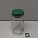 ICRPSTU 1000ml Mason Jars Portable Salad Jar Tightly Sealed Plastic Side Open Salad Container for Office Travel Picnic