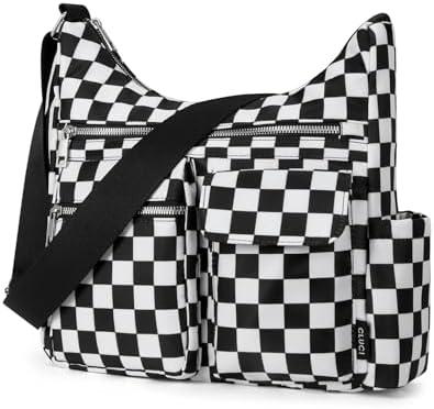 CLUCI Travel Purses for Women, Waterproof Nylon Crossbody Bags for Woman Trendy, Anti Theft Shoulder Handbags for Ladies