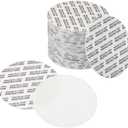 PATIKIL 53mm/2.1inch Pressure Sensitive Seal, 500 Pack Adhesive PS Foam Lid Cap Liners Resistant Tamper for Plastic Glass Jar Bottle Cap Seals