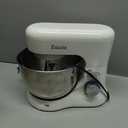 Stand Mixer, Zuccie 4.8QT Kitchen Electric Stand Mixer, 380W Motor Power Food Mixer, 8+P-Speed Dough Mixer with Dough Hook, Wire Whip & Beater, White
