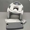 Potty Training Seat, SKYROKU Upgrade Toddler Toilet Seat for Kids Boys Girls, 2 in 1 Potty Training Toilet, Splash Guard Anti-Slip Pad Step Stool,New Sector-Shape Stabilized Base, Grey