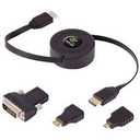 Retrak HDMI Cable Mini Micro DVI