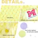 Fleece Small Dog Jacket Coat for 12 to17 lbs - Windproof Dog Clothes Coat with Harness Built in Winter Outdoor Dogs Coats for Small Dogs (Yellow)