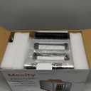 Mecity 2 Slice Toaster Touch Screen 1.5" Wide Slot, Stainless Steel Smart Bread Toaster for Bagel Muffin Waffle Gluten Free Breads, Timer, Defrost, Reheat, 120V 825W