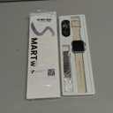 Smart Watches for Women for iPhone Android: 1.85" Smart Watch with 30 Days+ Battery Life Make/Recive Call Heart Rate SpO2 Sleep Monitor 120+ Sport IP68 Waterproof Fitness Tracker Reloj Pedometer (Silver)