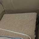 Faux Jute Non-Slip Area Rug, 6x9 Washable Pet-Friendly Floor Mat for Living Room, Bedroom, Entryway, Machine Woven Durable Scratch Resistant Carpet, Brown