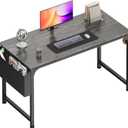 PRAISUN 47'' Computer Desk with Fabric Storage Bag