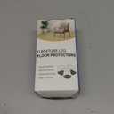 32 Pcs Chair Leg Floor Protectors - Silicone Felt Pads, Scratch-Proof & Noise-Free, Easy Smooth Moving, Large Size (Fits Round Chair Legs: 1-5/16" to 2" Diameter)