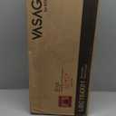 VASAGLE CUSTOS Collection - Bookshelf, 4-Tier Bookcase, Book Shelf, Open Storage Shelf, 9.4 x 23.6 x 42.4 Inches, for Living Room, Home Office, Dinning Room, Rustic Brown ULBC164X01