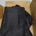 sancua 2 Pack Black Tablecloth 60 x 102 Inch, Rectangle 6 Feet Table Cloth - Stain and Wrinkle Resistant Washable Polyester Table Cover for Dining Tables, Buffet Parties and Camping