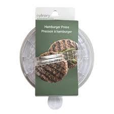 Plastic Hamburger Press, 3 Pieces