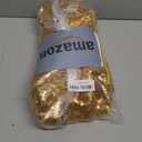 Gold Sequin Backdrop Curtain Panels Stage 2 Pieces 2FTx8FT Sheer Gold Curtains Backdrop Photo Backdrop Curtains for Wedding Birthday Party Background Drapes Christmas Decorations