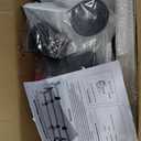 Van Roof Ladder Rack, 3 Adjustable Crossbars (48"-67") with Rain Gutter Mounts, Compatible with Chevy Express 1500/2500/3500 and GMC Savana Cargo Vans