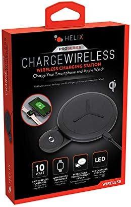Helix Emerge Tech Wireless Charging Station with Built in Smart Watch Charger