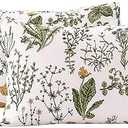 Amazon.com: ECOCOTT 100% Cotton Pillowcases Standard Size, Floral Print Pattern Pillow Cover 2 Pack, Super Soft Envelope Closure Standard Pillow Case Set (Standard, 20"x26") : Home & Kitchen