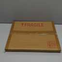 FrameWorks 11x14 Deluxe Brass Gold Aluminum Contemporary Style Floating Picture Frame with Tempered Glass