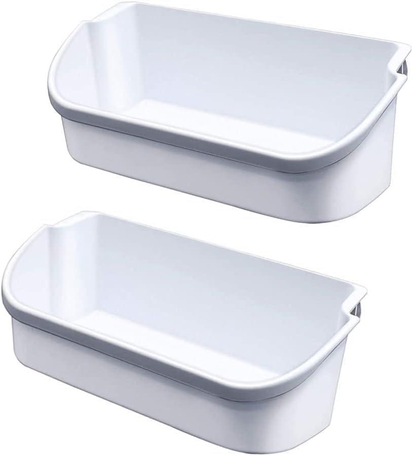 2 PACK UPGRADED 240356401 Refrigerator Door Bin Compatible with Frigidaire Door Shelf Replacement Parts FFSS2614QE6A, FFSS2614QS4A, FFHS2611PFEA, Replace 240356402, AP2116036, PS430121