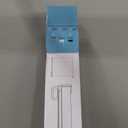 Retractable Baby Gate Indoor Outdoor White White, 72"
