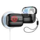 ESR for AirPods Pro Case (2023/2022/2019, 2nd/1st Gen), Compatible with Airpods Pro 2 (USB-C/Lightning Cable), MagSafe Ready, Magnetic Lid Lock, Full Drop Protection Cover with Lanyard, Black