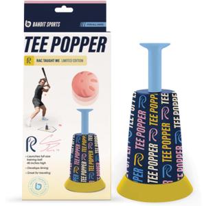 Bandit Sports Coach RAC Tee Popper, Durable Nylon Strength for Long-Lasting Hitting, Batting Tee, Baseball Training for Practicing Hitting Without a Pitcher (Ball not Included)