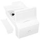 Upgraded 241860803 Refrigerator Ice Bucket Compatible with Frigidaire Ice Maker Replacement Ice Bin Container Auger Assembly AP4300918 LFSS2612TF0 FFSS2615TS0 FFHS2611PFEA LFSS2612TE0 Ice Maker Parts