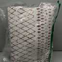 KIMODE Kitchen Mats 2PCS, Cushioned Anti Fatigue Boho Kitchen Rugs and Mats, Non Slip Waterproof Kitchen Mats for Floor, Comfort Foam Standing Desk Mat for Home, Office, Sink, Laundry, Brown and White
(17.3" x 47 "+ 17.3" x 29 "--0.47 inches)