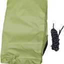 Triangle Tarps Outdoor Canopy Tent Sun Protection Awning Cloth Easy to Install Store Picnic Tent (Olive Green)