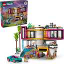LEGO Friends Andrea's Modern Mansion Doll House - Gift for Christmas - 4 Story Toy House Building Toy Set for Kids, Girls and Boys, Ages 14+ - Includes 11 Characters - 42639