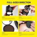 SEVICH Magnetic Replaceable Hairline Powder & Refill Pack 3 Pcs (Med Brown)