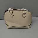 Zip-Around Saffiano Classic Dome Satchel