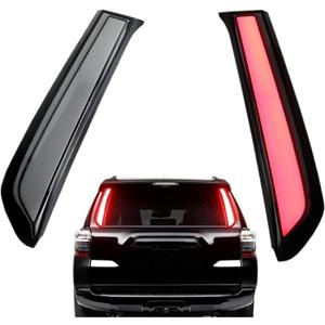 Rear Window Pillar Vertical Fit Tail/Brake Light Bar Compatible with Toyota 4Runner Tail/Brake Rear Fog Lamps and Turn Signal Light 10-24