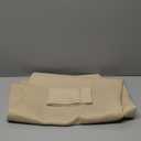 NICETOWN Blackout French Door Curtain Side Panels for Privacy, Farmhouse Thermal Insulated Soft Fabric Solid 30x72-Inch Window Treatments Gliding Door Kitchen Drapery, 1 Panel, Biscotti Beige