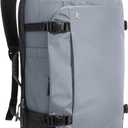 tomtoc Travel Backpack 40L, TSA Friendly Flight Approved Carry-on Luggage Hand Water-resistant Lightweight Business Rucksack, Durable Large Weekender Bag Daypack Fits 17.3 Inch Laptop