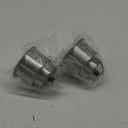 2 Pcs Blue LED Stainless Steel Cup Drink Holder with Drain & LED Marine Boat Rv Camper Seating