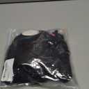 Avidlove Women Sexy Lingerie Set 3 Piece Bra and Panty Sets with Lace Kimono Robe Sleepwear Mesh Nightgown (Black)