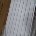 Art3d 6-Pack Slat Design 3D Wall Panels for Interior Wall Decor, 2x4 FT PVC Decorative Drop Ceiling Tiles - White, 24 x 48in.