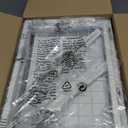 REALINN Under Sink Organizer, Height Adjustable Pull Out Cabinet Organizer, 2 Tier Under Sink Organizers and Storage for Kitchen Bathroom Laundry, White, 2 Pack