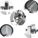 W10284885 Stove Knob Gas Control Assembly Compatible with Whirlpool Range Oven Burner Accessories Replacements Part WPW10284885 AP6018699 PS11752001 (2PCS)