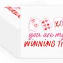 100 Pcs Galentine Valentine Paper Napkins Mahjong Cocktail Napkins Decorative Disposable Paper Tableware for Valentines Party, Game Night Girl's Night Party Ideas Bridal Shower Supplies