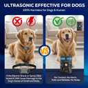 Anti Barking Devices, Auto Ultrasonic Dog Bark Deterrent Devices with 3 Modes, Rechargeable Bark Box Barking Control Devices, Effective Stop Barking Dog Devices for Indoor & Outdoor Training
