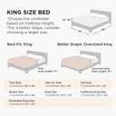 Bedsure Comforters King Size Duvet Insert, Quilted Down Alternative Bedding, Ultra Soft Lightweight Comforter Blanket for Bed, with 8 Tabs, Machine Washable, 90x102 in, White